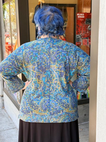 Habitat Super Soft Fleece Boxy Crew- Lagoon