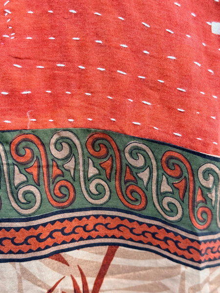 Pareo Kantha Free To Be Me Button Down-035