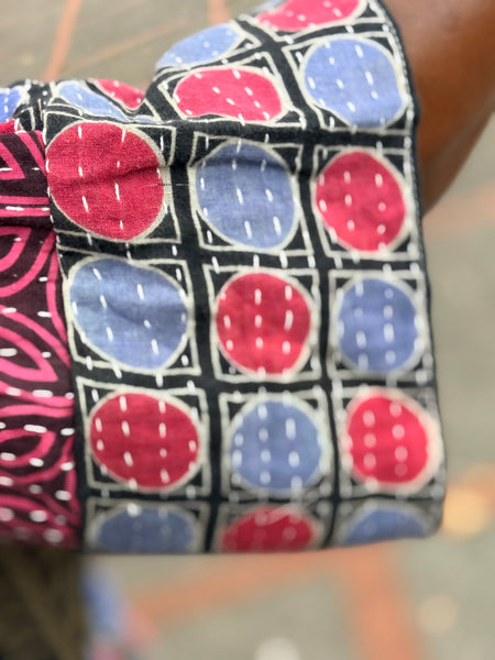 Pareo Kantha Free To Be Me Button Down-03