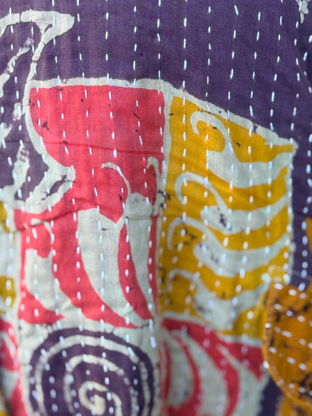 Pareo Kantha Free To Be Me Button Down-155