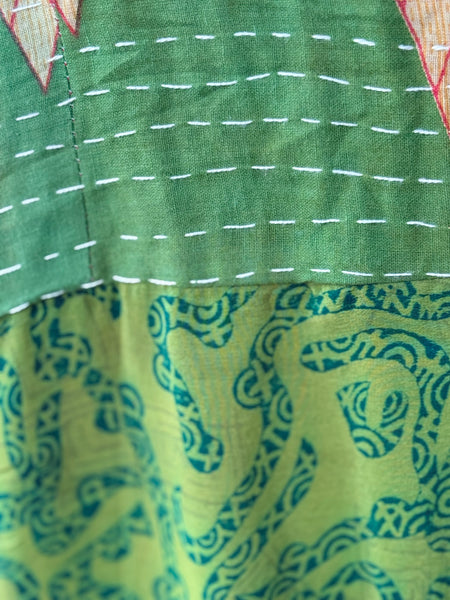 Pareo Kantha Free To Be Me Button Down-082
