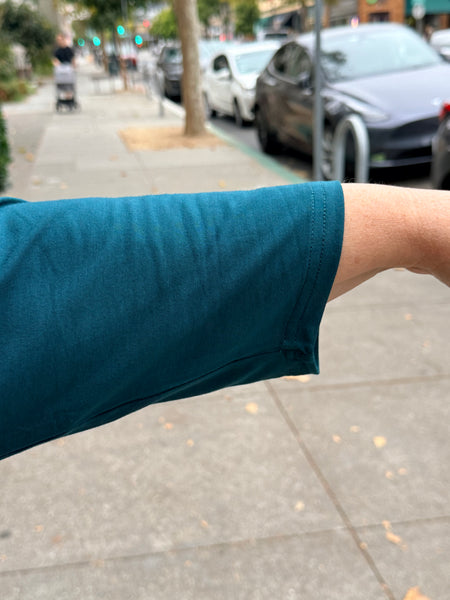 Blue Sky Jackie V Pullover Teal