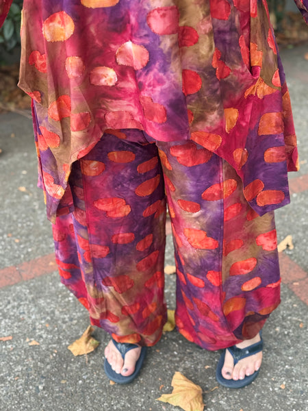 Alembika Poly-Knit Pant-Berry