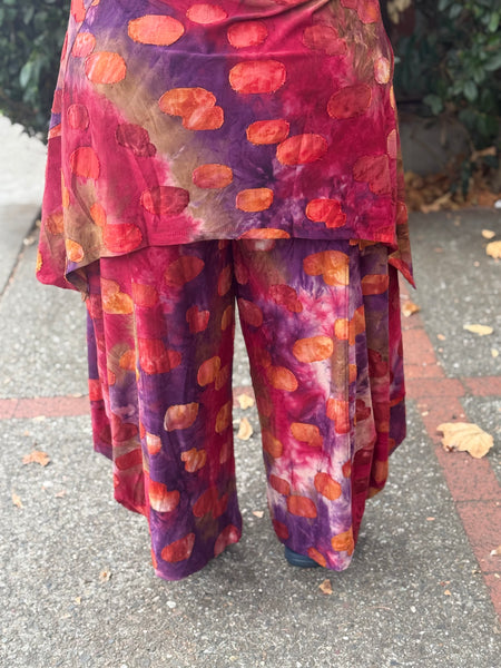 Alembika Poly-Knit Pant-Berry