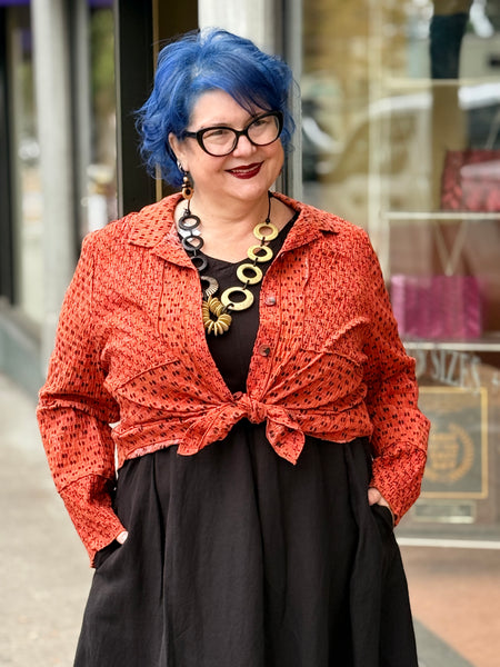 Habitat Mix & Match Geo Seamed Tunic