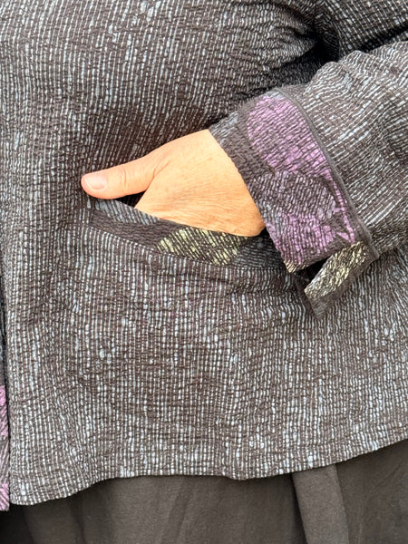 Habitat Crinkle Crepe Leaves Luna Jacket