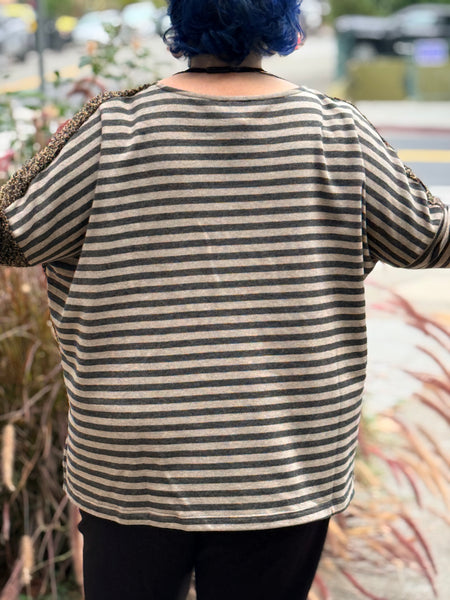 Alembika Urban Tima Boucle Top, Camel Melange