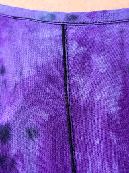 Lyng Voile Kiana Top- Purple Dip Dye