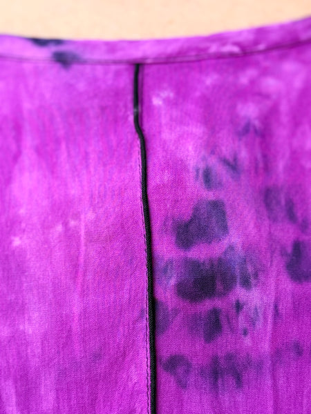 Lyng Voile Kiana Top- Fuschia Dip Dye