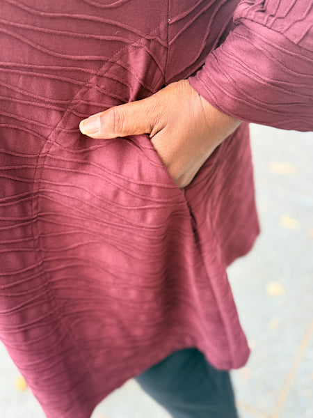 Aino Cosmos Waves Jacket- Rust