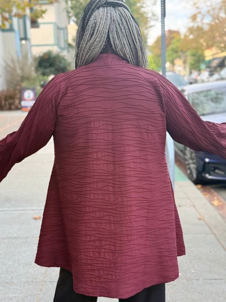 Aino Cosmos Waves Jacket- Rust