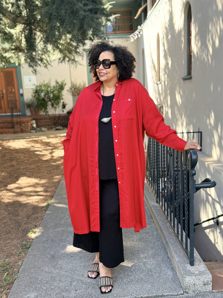 PREORDER: Kedem Calia Dress-Red-OS