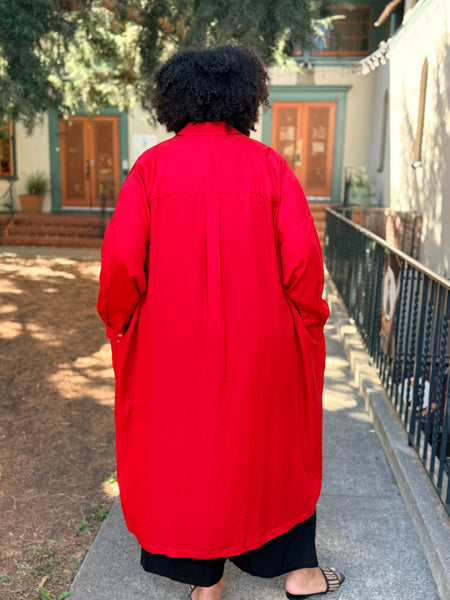 PREORDER: Kedem Calia Dress-Red-OS