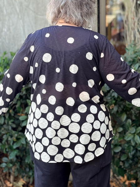Jess and Jane Round Hem Top- Palooza