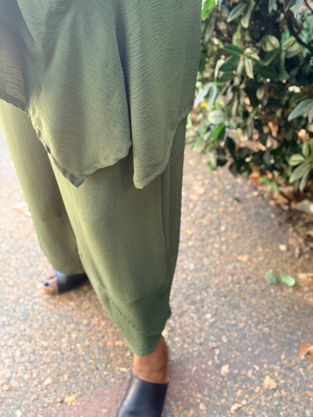 Sydney Project AirFlow Harem Pant- Olive