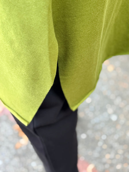 Luuka Valeria Brushed Fleece Cardigan- Pistachio