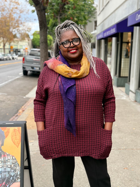 Cut Loose One Size Pocket Tunic-Cinnabark