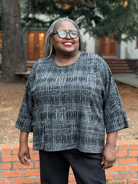 Sydney Project Pocket Tunic- Grey City