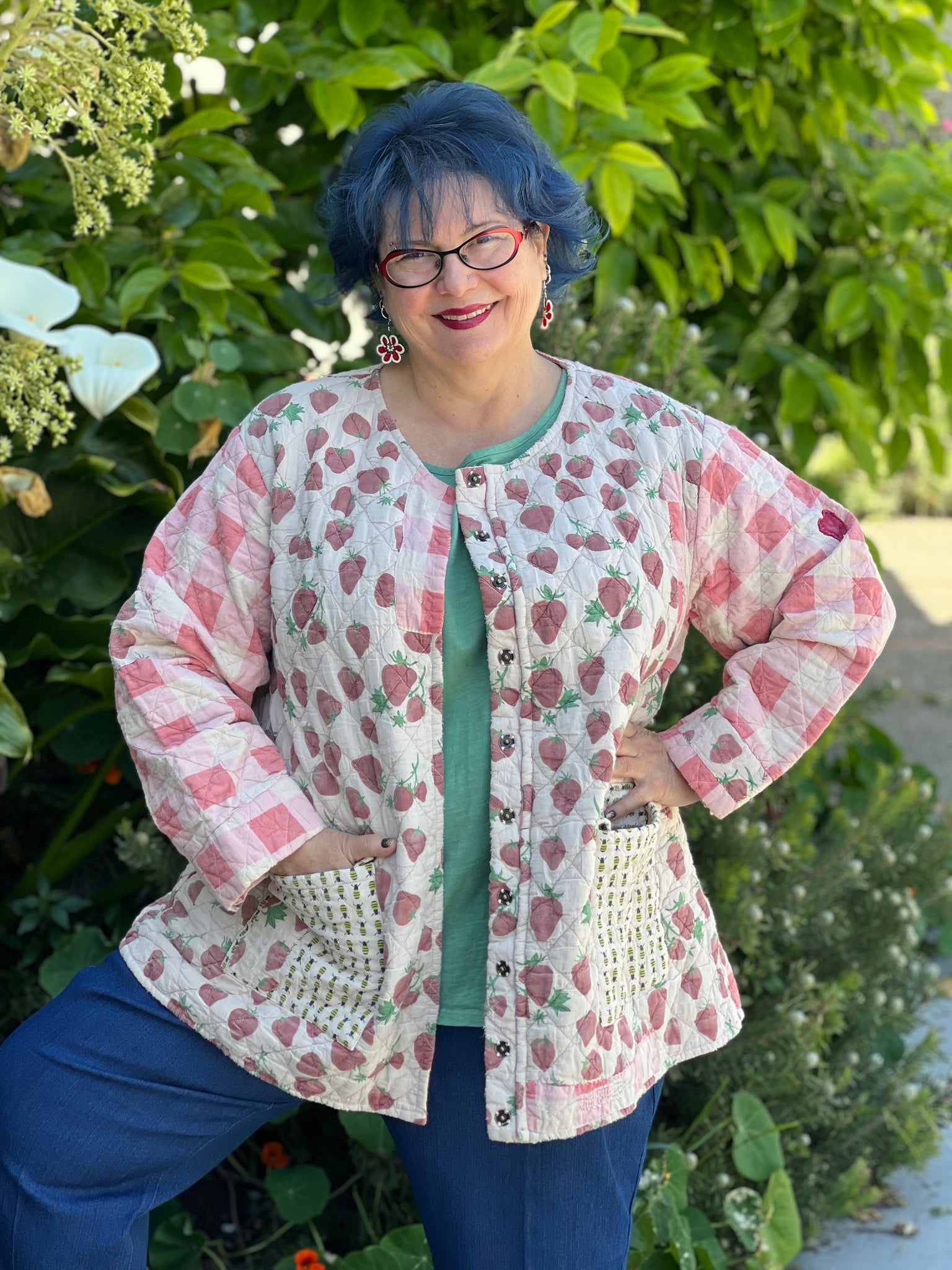 Magnolia Pearl Quilted Edi Coat- Poteet Picnic