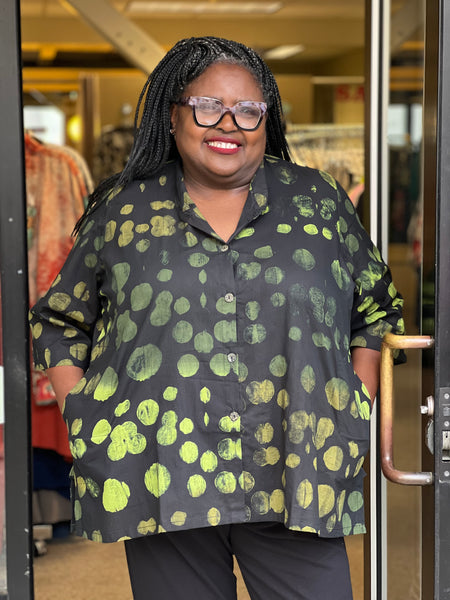 Adverb Cotton Forever Shirt- Olive (No Hi-Lo)