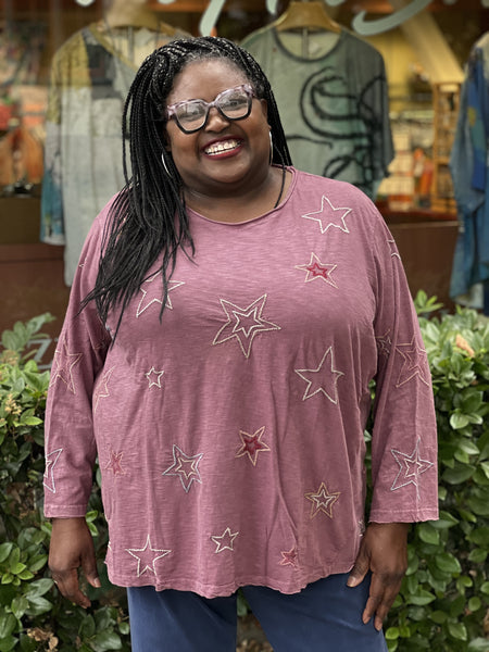 Caite Malesa Star Tee-Mulled Wine