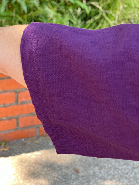 Niche Cosmos Blouse -Aubergine