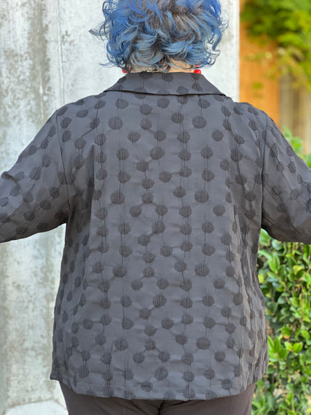 Niche Big Bang Dot Gravity Blouse- Black