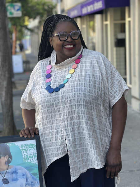 Gerties One Size Asymmetrical Top-Cloud