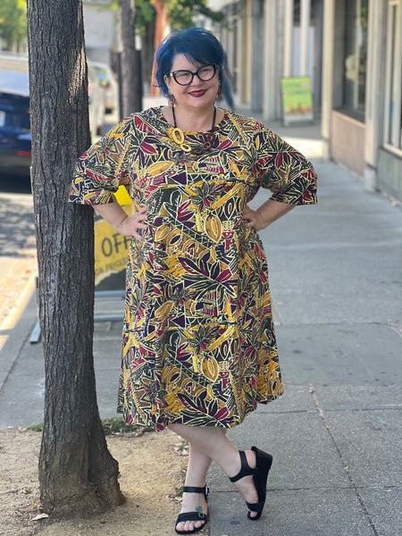 Blue Sky Olivia Dress-Tropikal