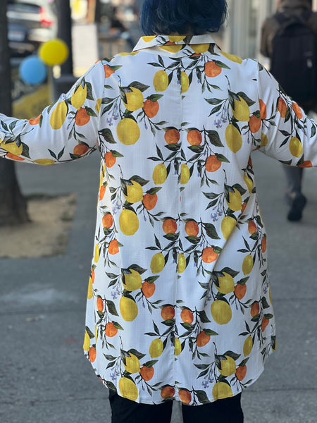 Blue Sky Celine Blouse-Lemonade