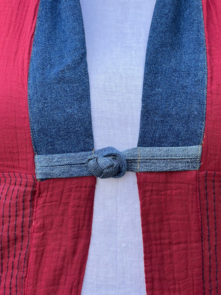 Shannon Passero Reed Cardigan- Red