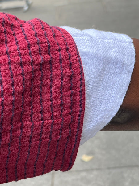 Shannon Passero Reed Cardigan- Red