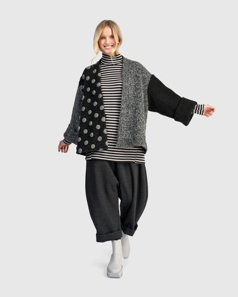 Alembika Urban Maggie Cardigan, Grey Mix