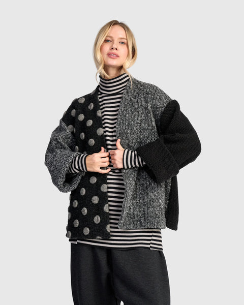 Alembika Urban Maggie Cardigan, Grey Mix