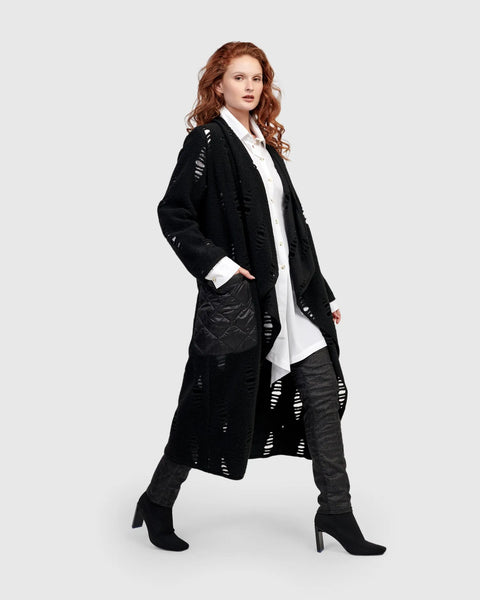 Alembika Urban Morgana Distressed Coat -Rifts