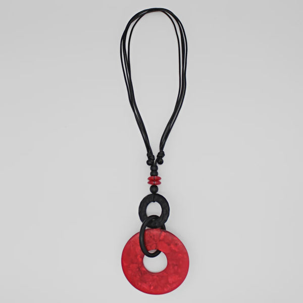 Sylca Riviera Red Link Pendent