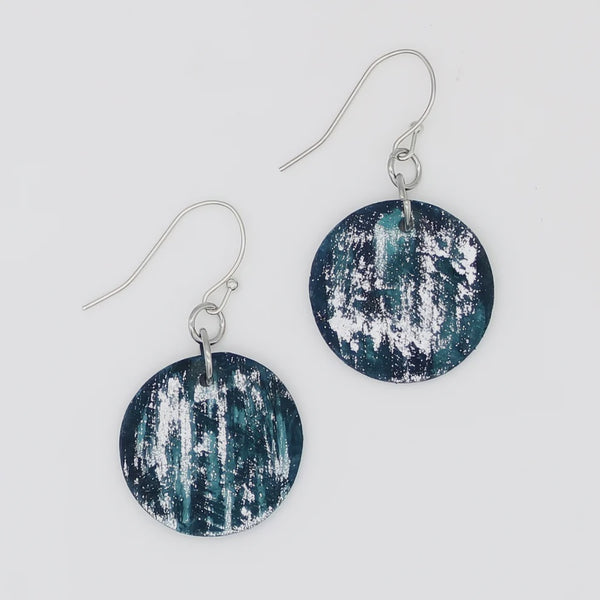 Sylca Ocean Blues Maren Earrings-Teal