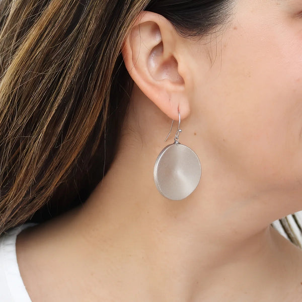 Sylca Silver Opaline Earrings