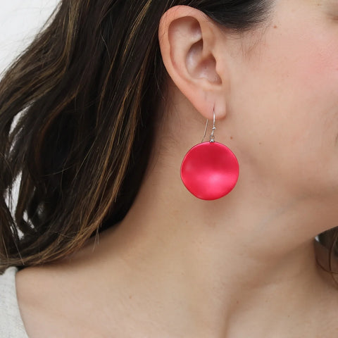 Sylca Red Opaline Drift Earrings