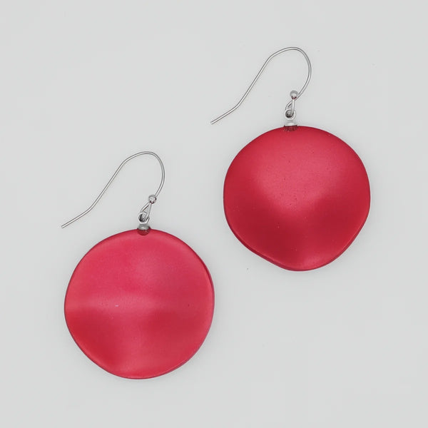 Sylca Red Opaline Drift Earrings