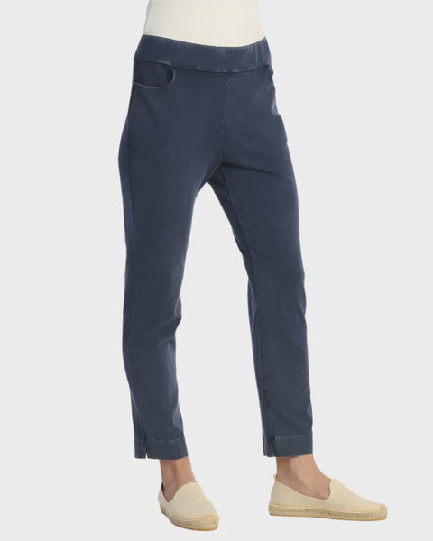 Jess and Jane Slim Leg Pocket Pant-Denim