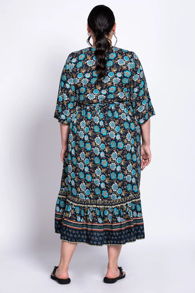 Blue Sky Oma Dress- Woodstock