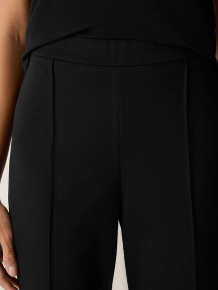 Eileen Fisher Ponte Kick Pant- Black