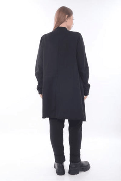 Zilberman Snap Front Jacket-Black