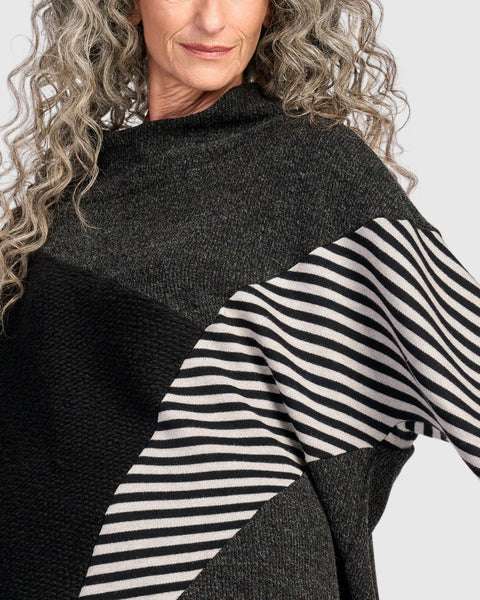 Alembika Urban Linje Top, Black Mix