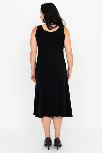 Blue Sky Becca Dress- Black Bamboo Jersey