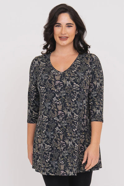 Blue Sky Courage Tunic- Khaki Herbal