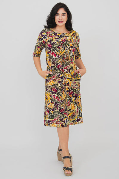 Blue Sky Olivia Dress-Tropikal