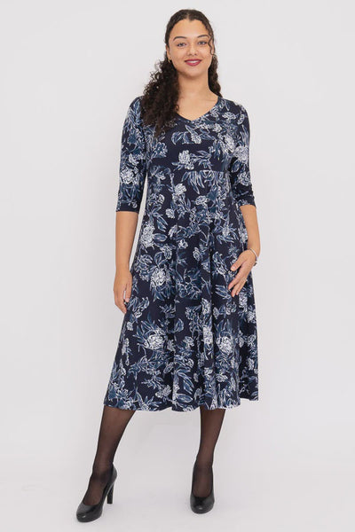 Blue Sky Soul Dress -Indigo Vibe
