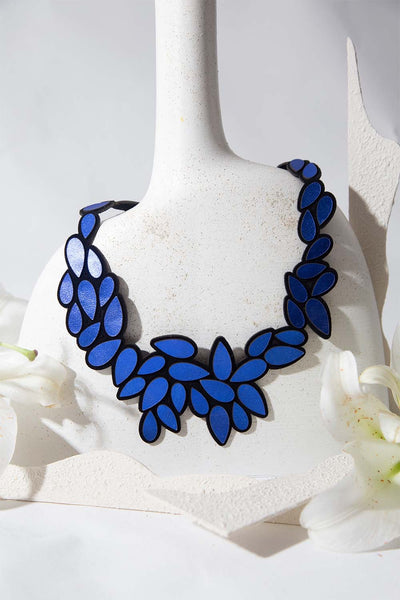Raindrop Necklace - Blue